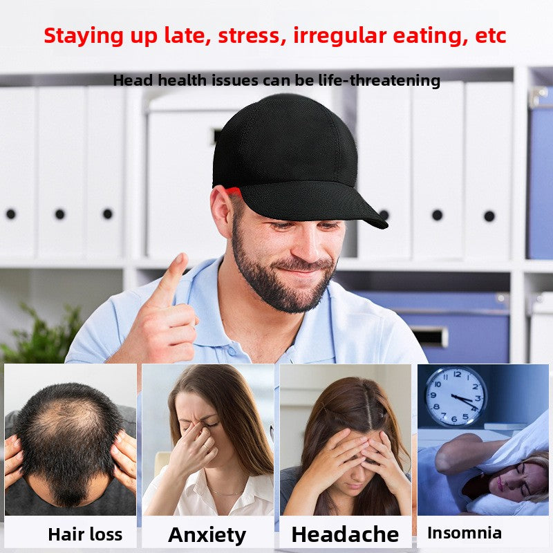 Luma-Hat-LED Infrared Light Therapy Cap for Hair Growth