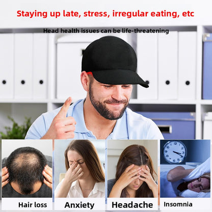 Luma-Hat-LED Infrared Light Therapy Cap for Hair Growth