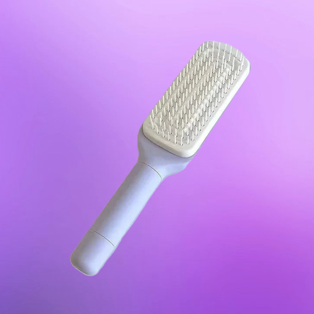 Self-Cleaning Hairbrush